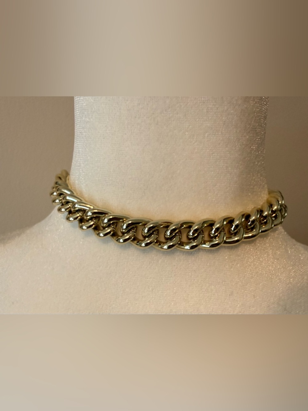 Chunky Gold Chain Necklace
